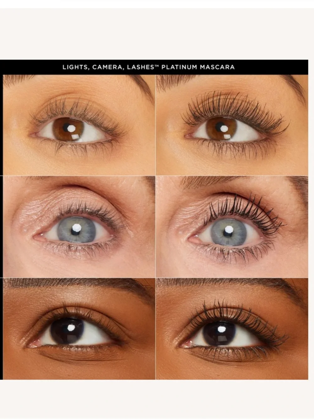 tarte Lights, Camera, Lashes Platinum Mascara — silver